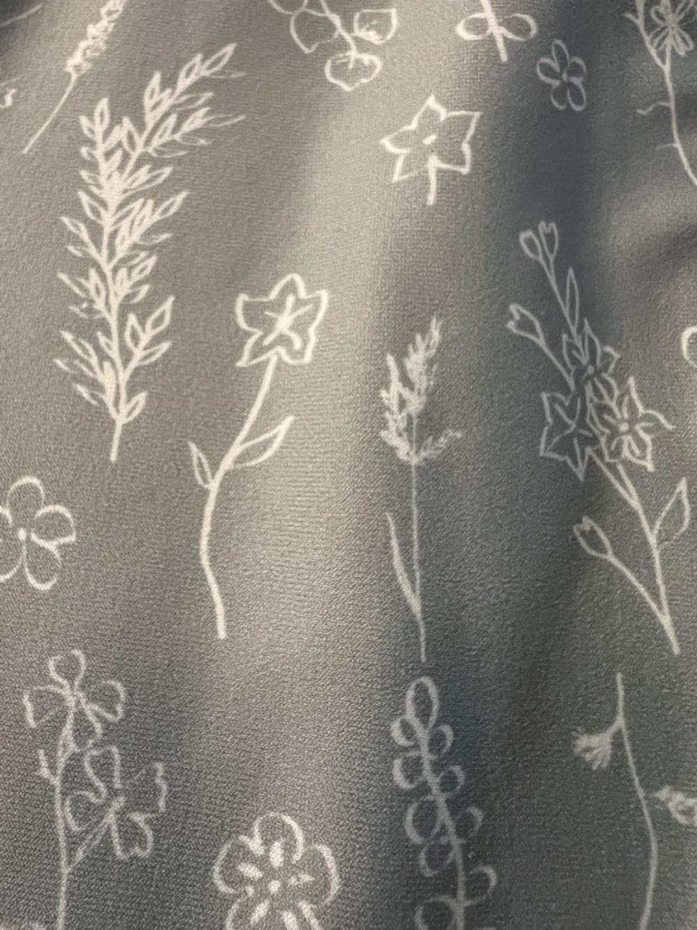 Tullabee Girls Sage Green Floral Tank Bike Romper Size 5-6T - Picture 9 of 9